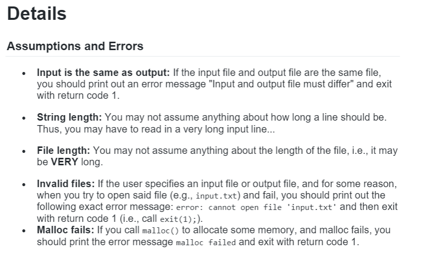 file1.txt to file2.txt } else if (argc == 2) { then u