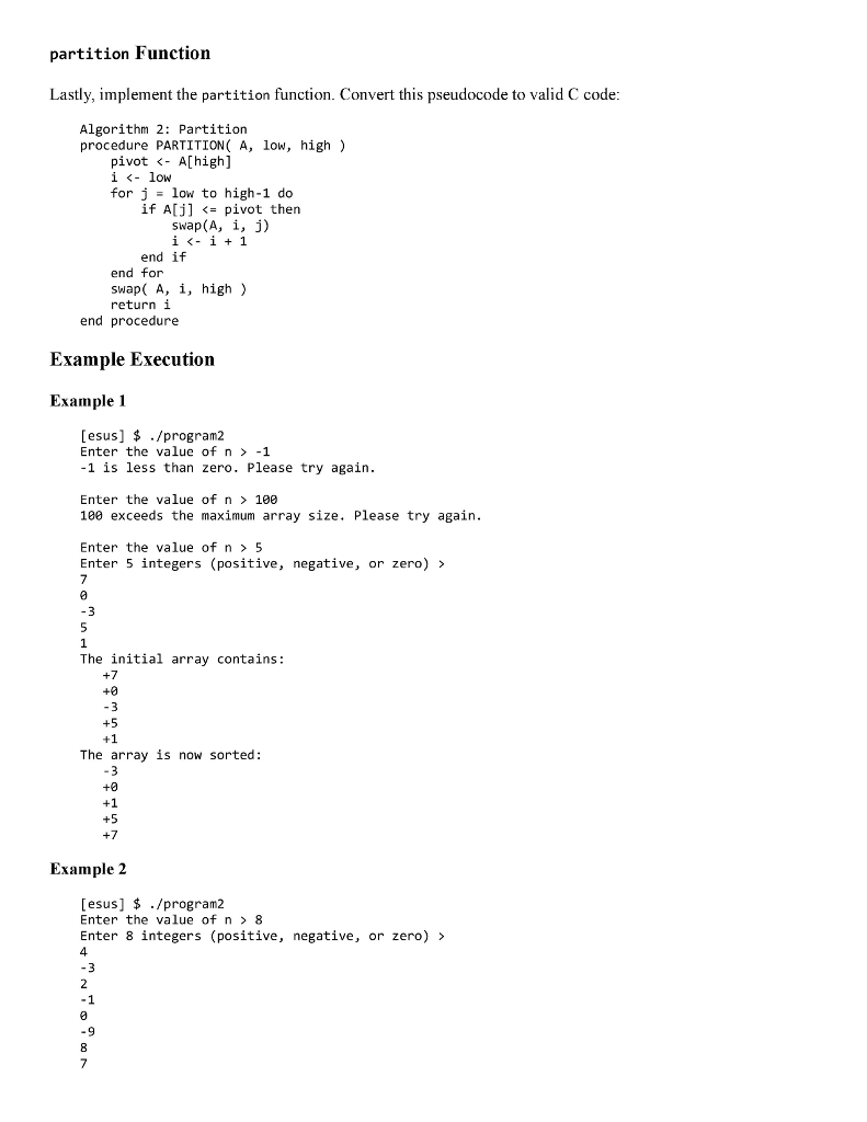 ID arrays Overview For this lab, you will first populate an array