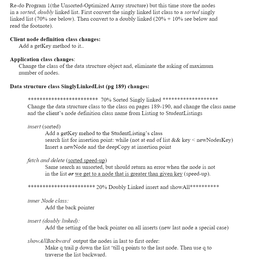 (Program 1 is below the description of the problem) Program 1: *******MAIN