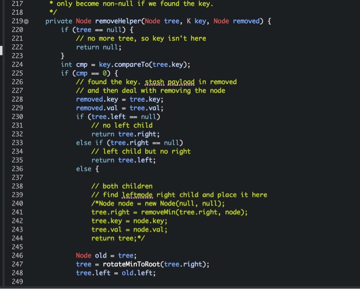 itself */ private class Node { public K key; public V val;