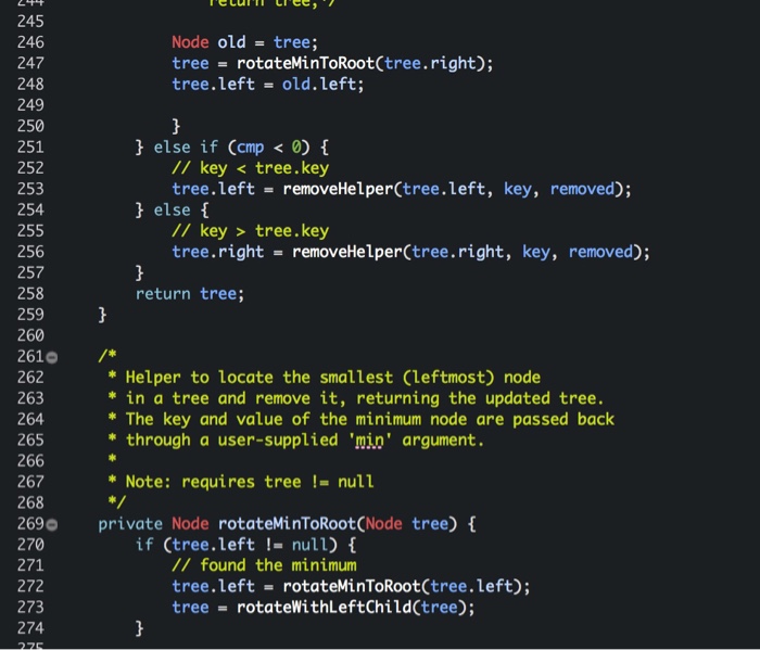 public Node left, right; public int height; public Node(K k, V v)