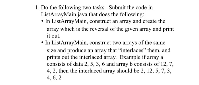  [JAVA] help ListArrayMain.java - public class ListArrayMain { public static void