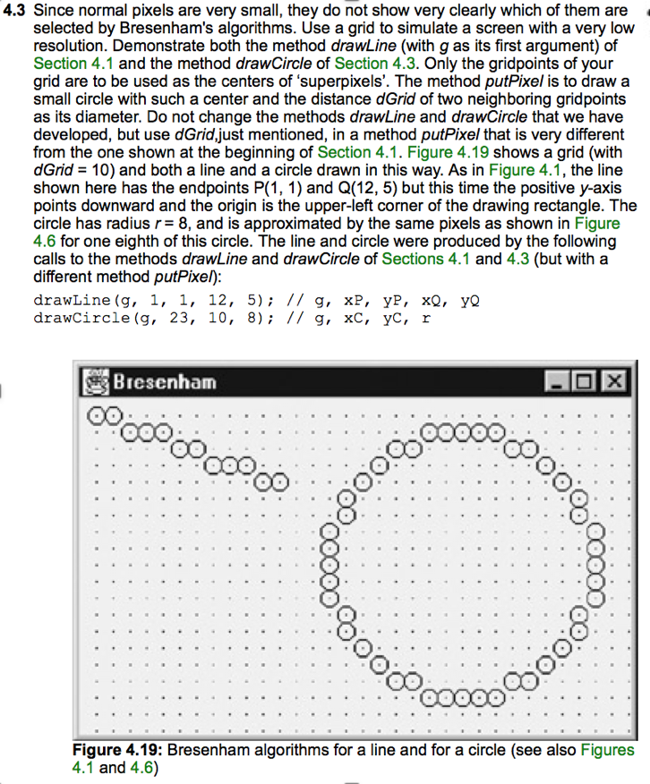 and B are arbitrarily specified by the user by clicking the mouse