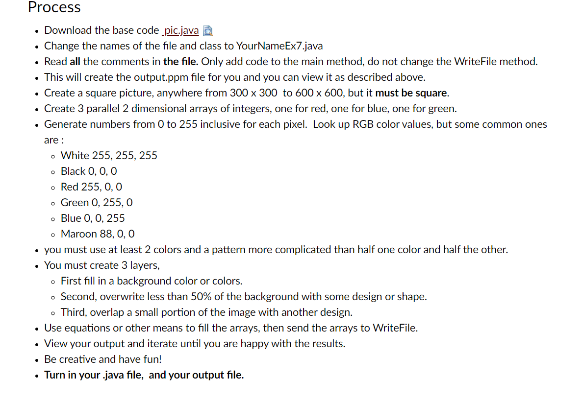  Here is the code snippet Process . Download the base code
