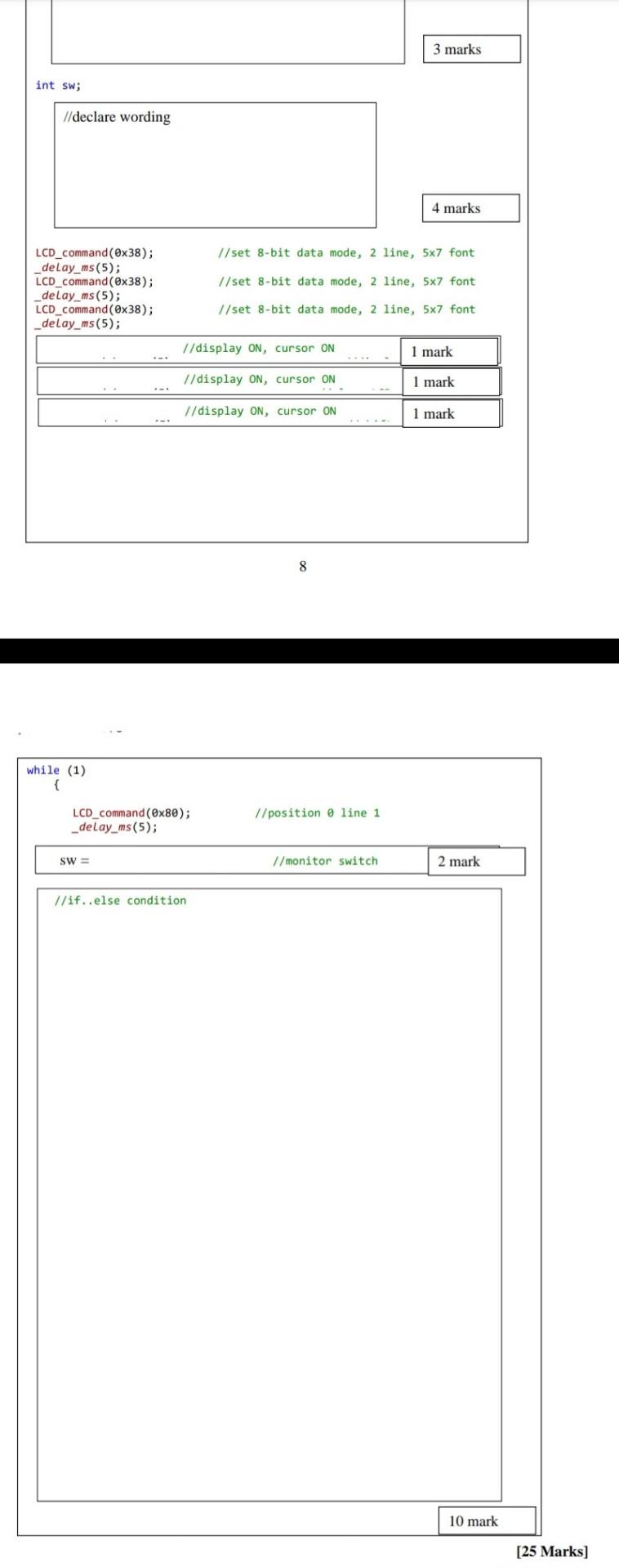 answer only. I will upvote Question 3 (25 Marks) Figure 5 shows