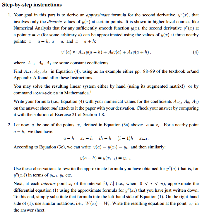 o o 3 4 5 6 7 8 9 Problem description and