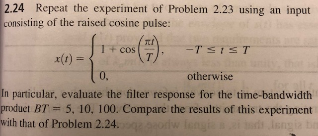 The solution to this problem requires information from a previous problem which