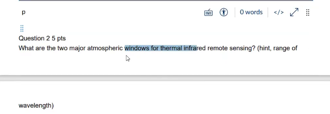  p (1)0 words | Question 25 pts What are the two