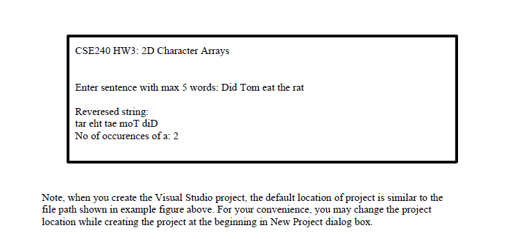 completed program. You are to follow the instructions contained in comments and