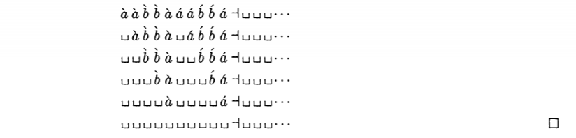 We {*} and the TM that implements the sieve of Eratosthenes. In