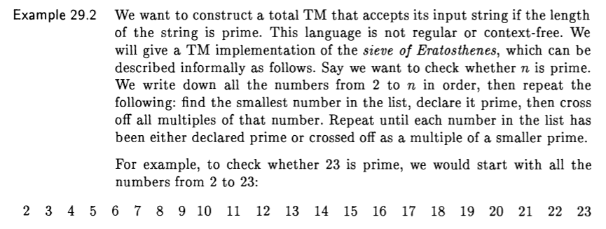 particular, do not give a list of transitions. Example 29.1 Consider the