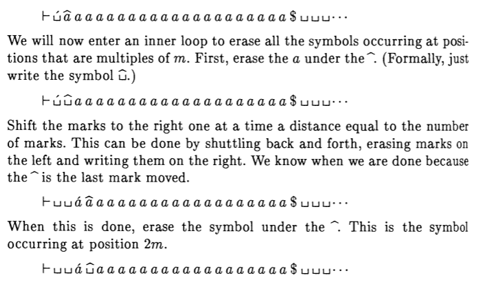 can give a total TM M for it. The machine M works