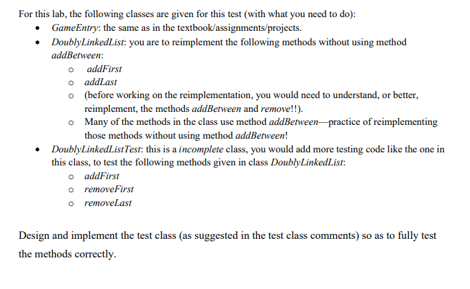  CODE: public class DoublyLinkedList { private static class Node { private
