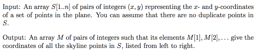 and output. This time, design a solution to this problem by applying