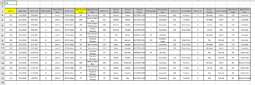 be completed using an Oracle database with all statements manually typed into