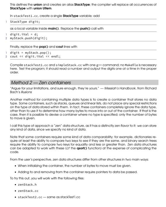 (count == STACK_SIZE) throw ContainerFullException("SimpleStack"); data[count] = d; count++; // data[count++] =