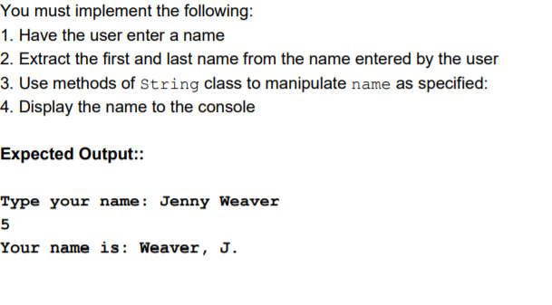  //----------------------------------------------------------------------ProcessName.java--------------------------------------------------------> import java.util.Scanner; public class ProcessName { public static void main(String[]