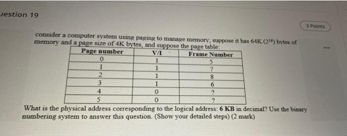  operating system solve it please in 20 min maximum please ,