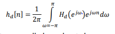of the causal FIR filter that minimizes the mean square error between