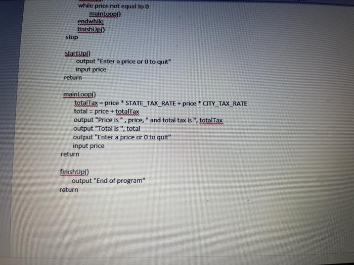 Maintenance) Exercise This file, Unit 2 PM.docx, represents a working program that
