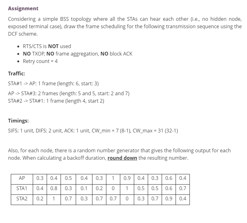  Please help me with Wireless and Mobile Networks question Assignment Considering