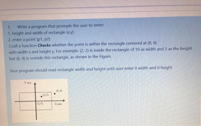  please quicklyyyyyy 1. Write a program that prompts the user to