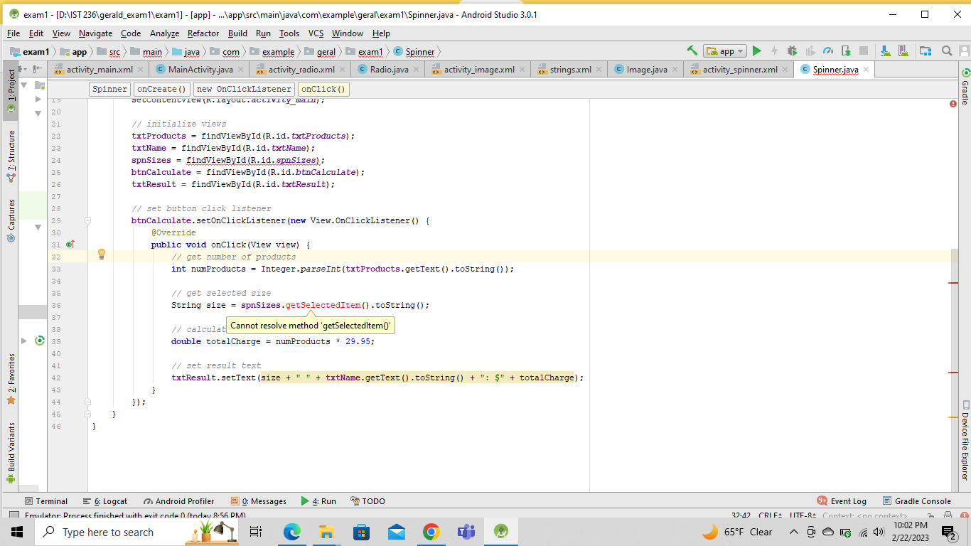 you help me with it? Edit View NavigateCode Analyze RefactorBuild Run Iools