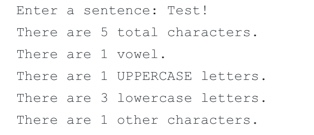 I need this in C language! Write 4 functions: boolean function, isVowel,