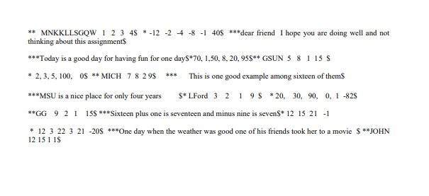 may be different from one record to the next. However, the number