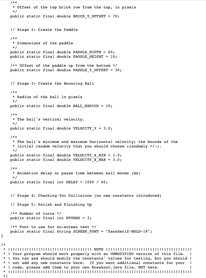 src directory!!!! Your job is to write the classic arcade game of