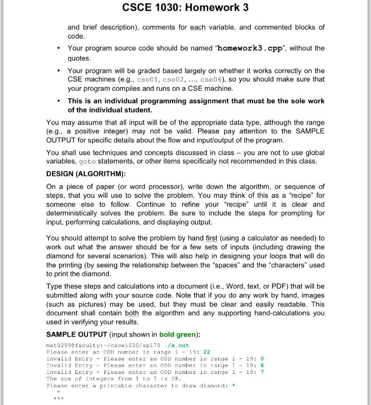 of this programming project is to write a C++ program that uses