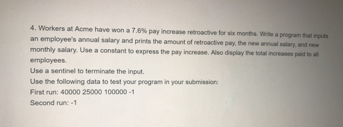  Please include comments, I am new Workers at Acme have won