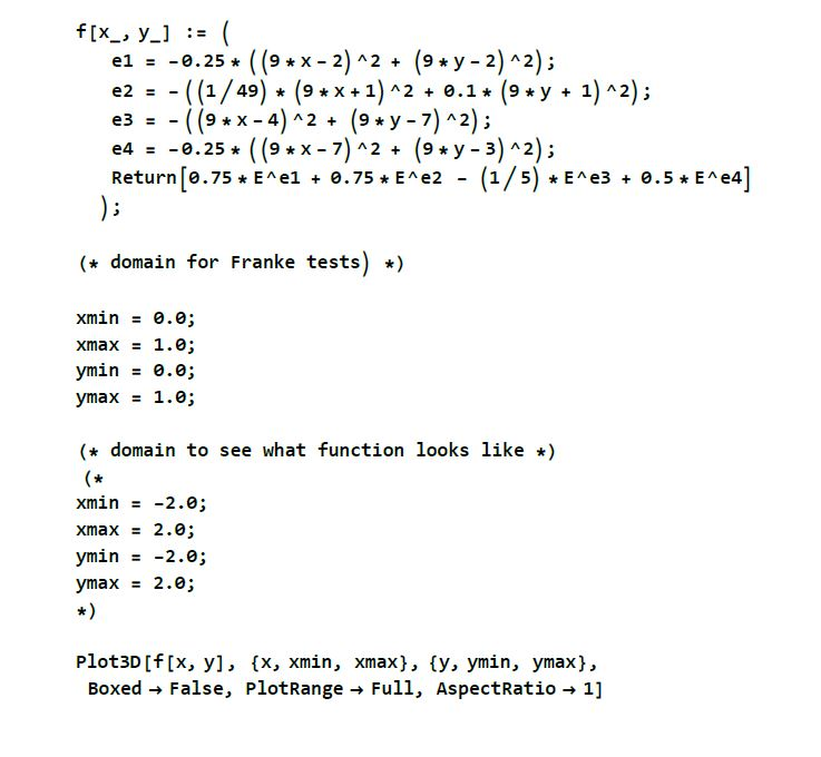 Please provide a step-by-step solution through the use of mathematica code along