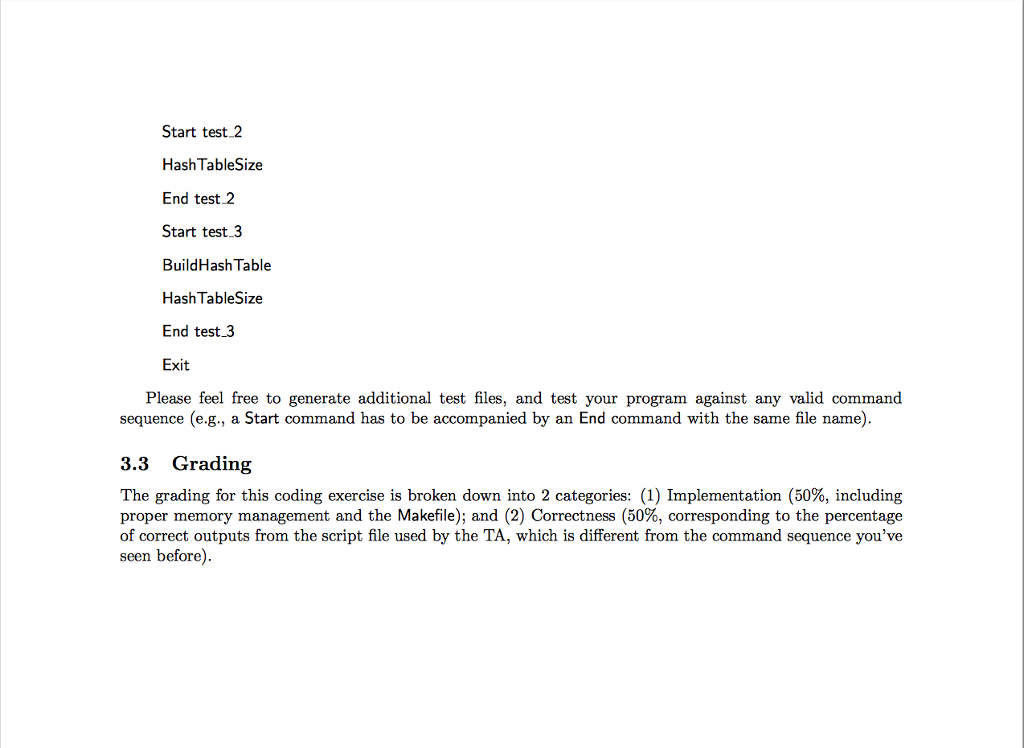 the code by yourself. Your implementation must use C/C++ and your code