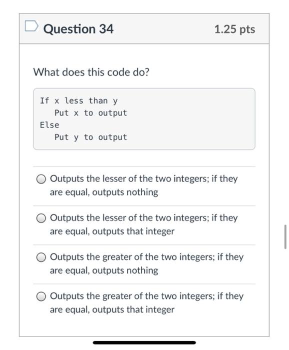 29 / x > 40 Ox= 29 Which expression follows the practice