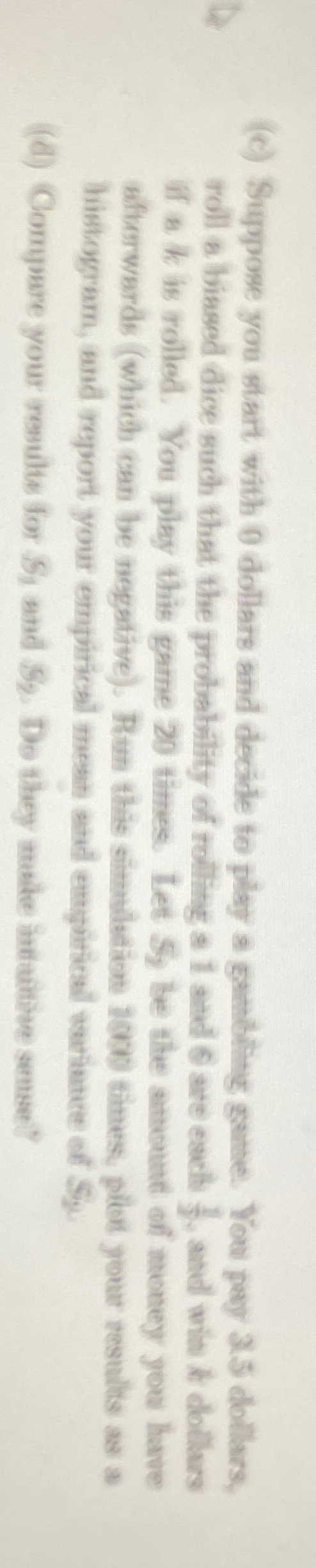  (a) Write a R function whose inputs are n and a