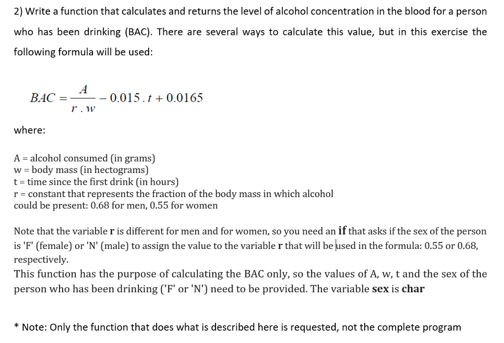 PLEASE READ. I NEED TO CREATE C++ FUNCTIONS. THOSE FUNCTIONS WILL BE