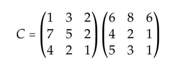 Strassens algorithm. Is it possible to use Strassens Algorithm to compute the