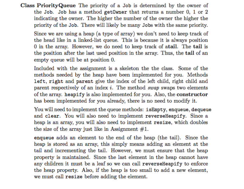 parent(int i) return (int) Math.floor((i-1) /2.0f); private int left(int i) return 2i+1;