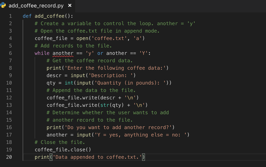 Python I have 5 different files, containing their own function. Ive attached