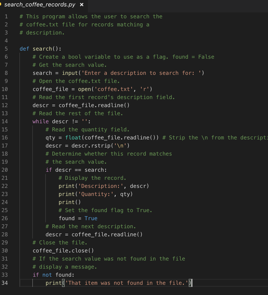 a module. Write a program to import all five of the modules