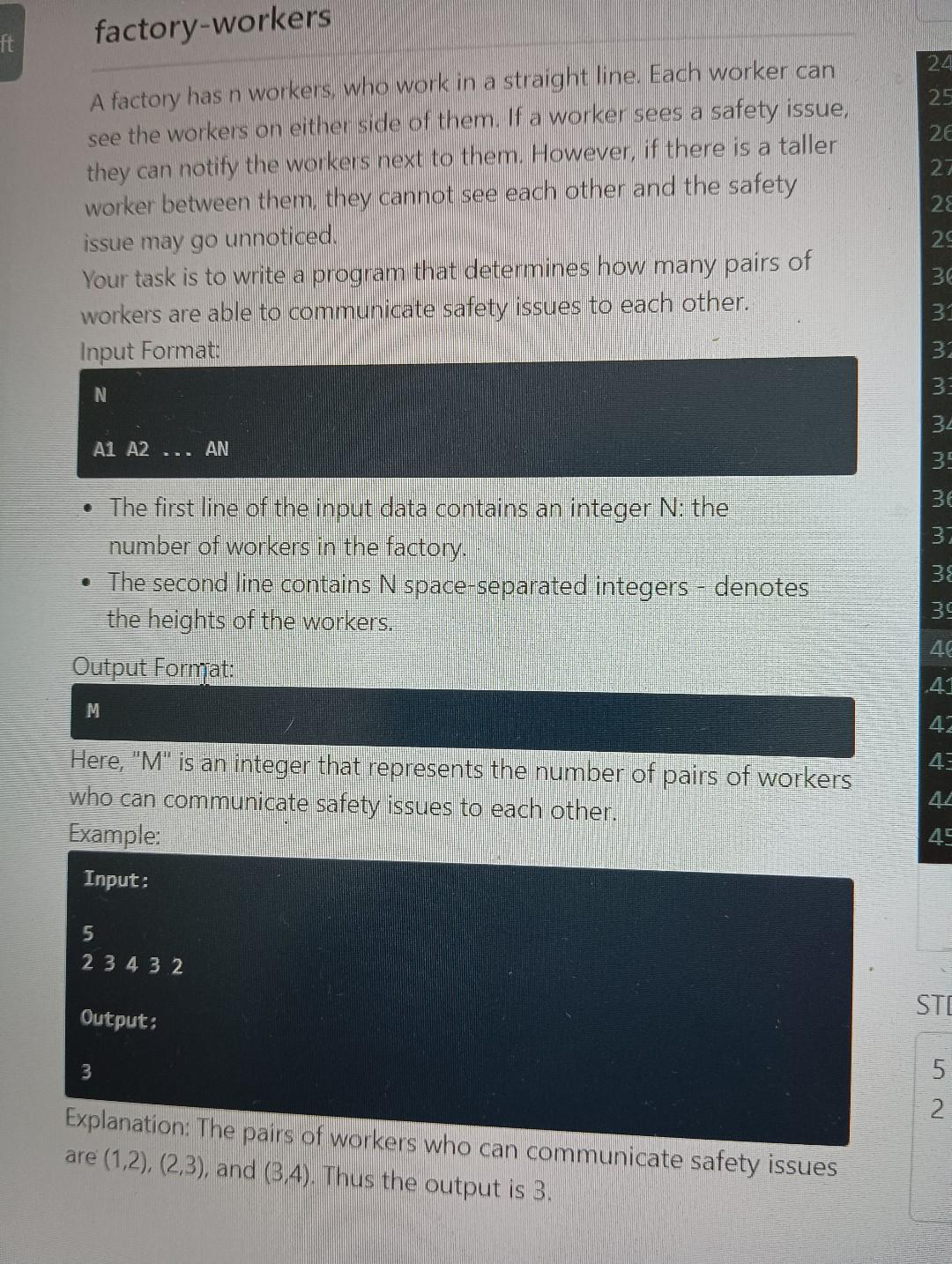 solve it in c++/java/python also check it on 4 2 3 2