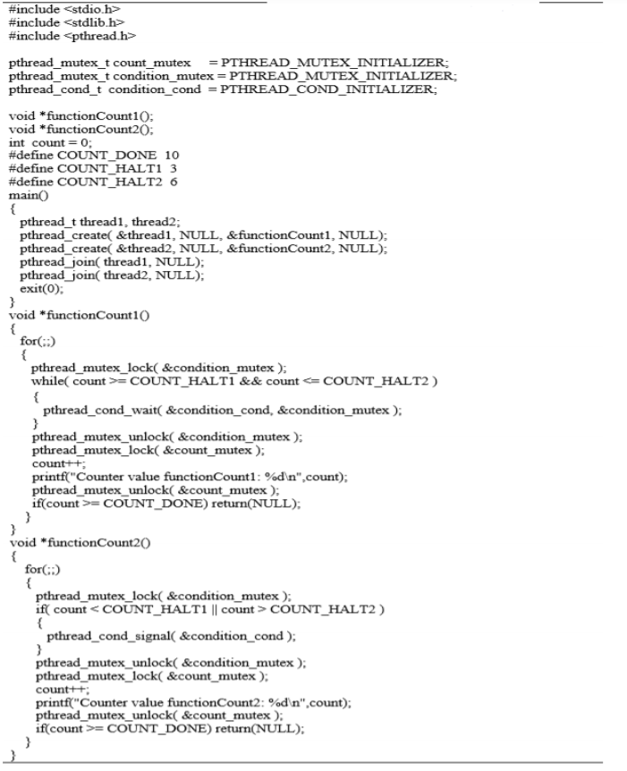 Write the code in OpenMP #include #include #include pthread_mutex_t count_mutex =