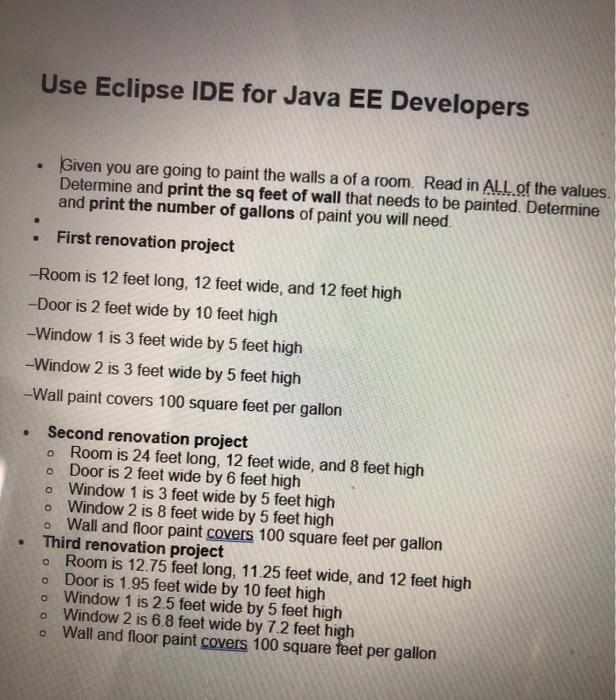  Use Eclipse IDE for Java EE Developers Given you are going