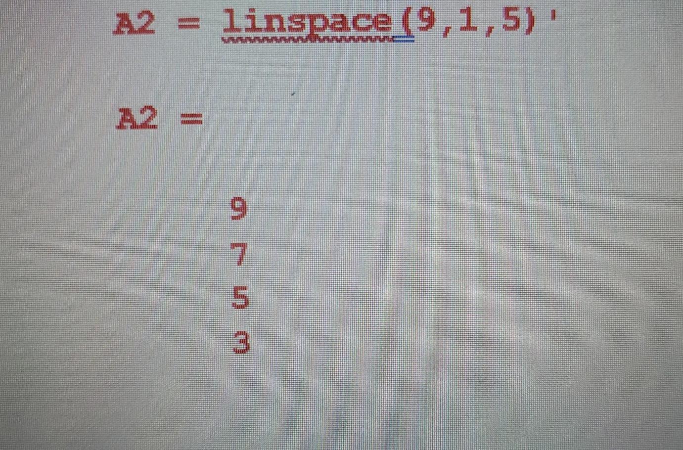 to create the 7x7 matrix B1, all elements of it shall be