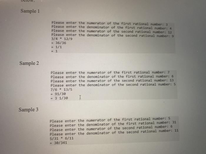 performs the multiplication of the two numbers. The result has to be