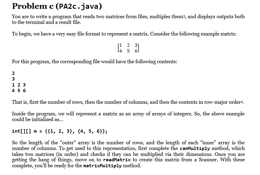  STARTER CODE: import java.io.PrintWriter; import java.util.Scanner; //TODO: document this class public