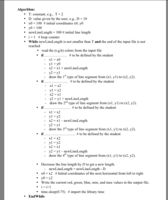 Use ( files, loops, if) To draw a spirals with txt files