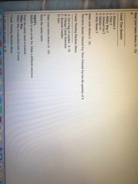 program more readable. Part 2: CThere is no part in this assignment