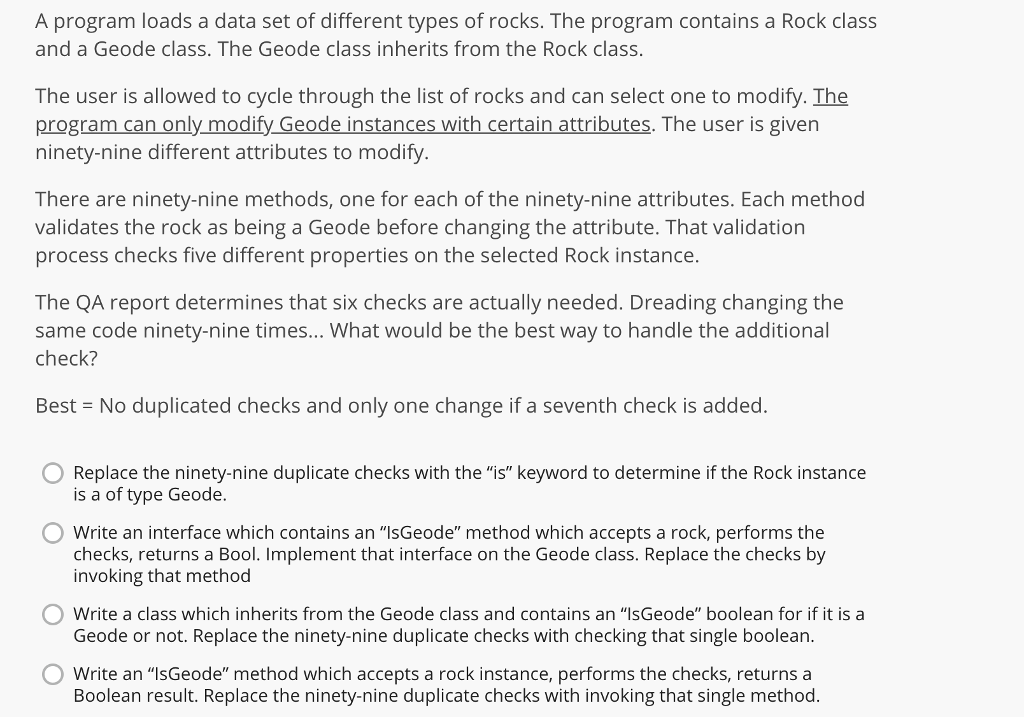 account. Each class contains forty percent of the same data members and